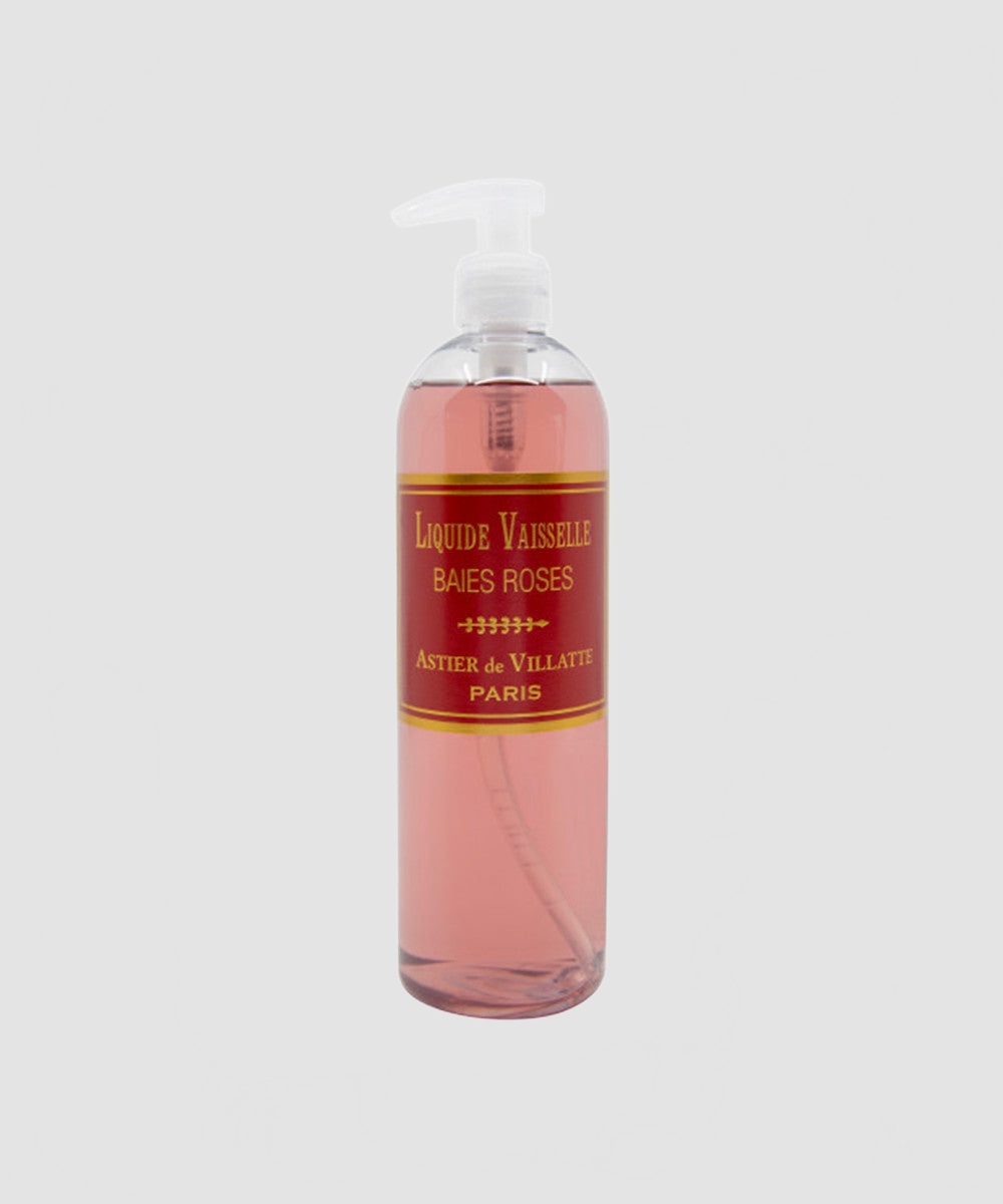 Liquide vaisselle baies roses 500ml