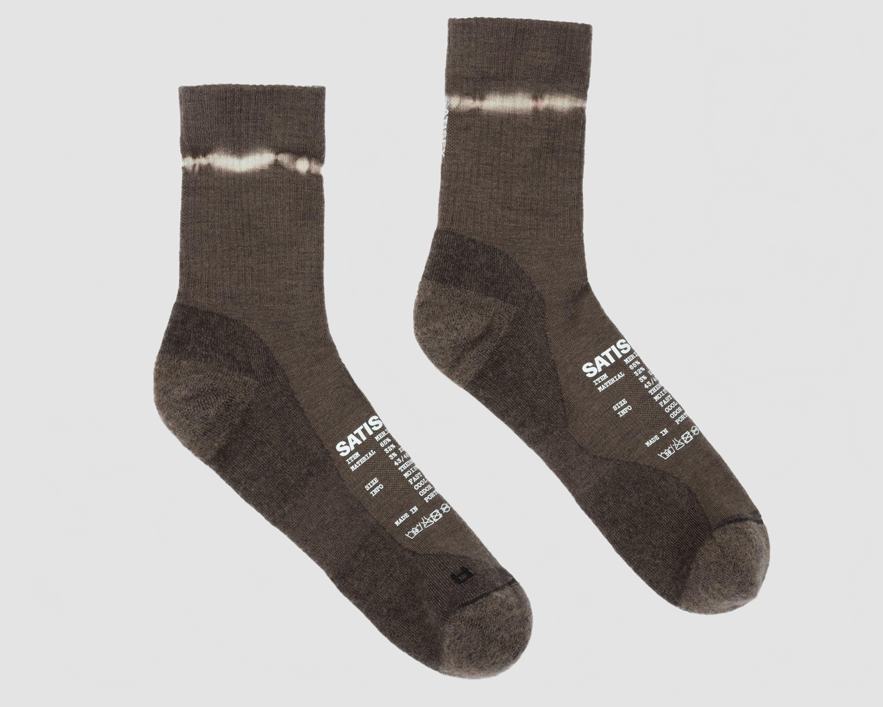 Merino Nylon Tube Socks - Satisfy - Tie Dye Falcon