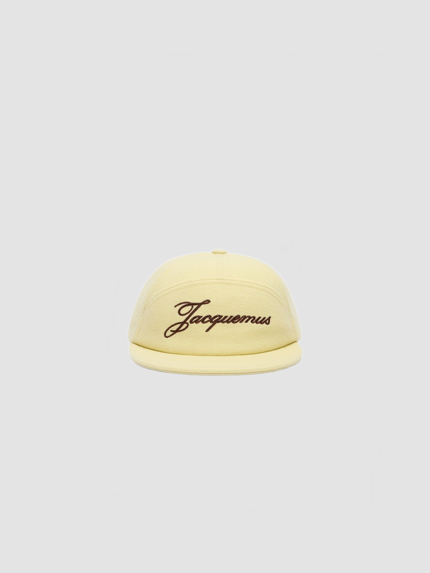 La Casquette Lana - Jacquemus - Pale Yellow