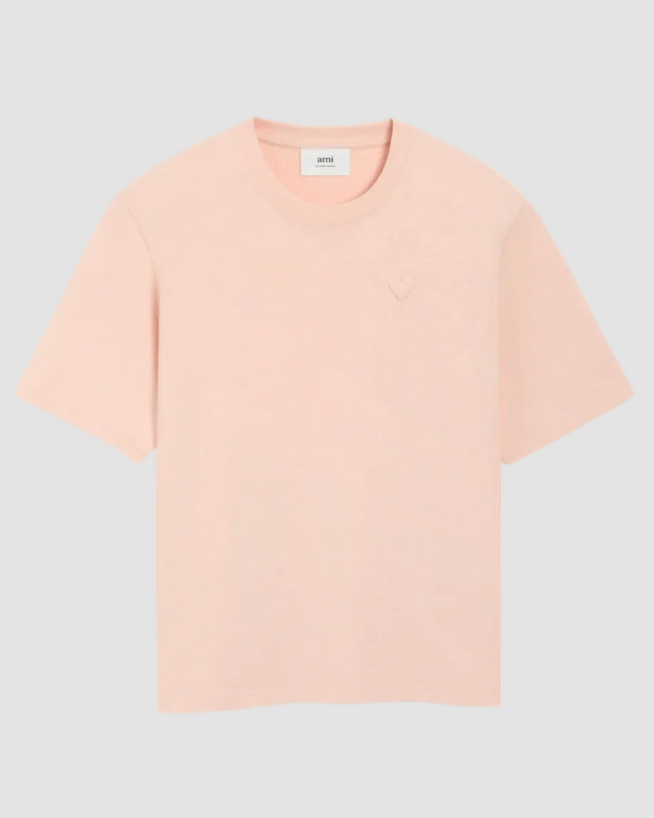 Tshirt Grand Adc Embosse - Ami - Poudre