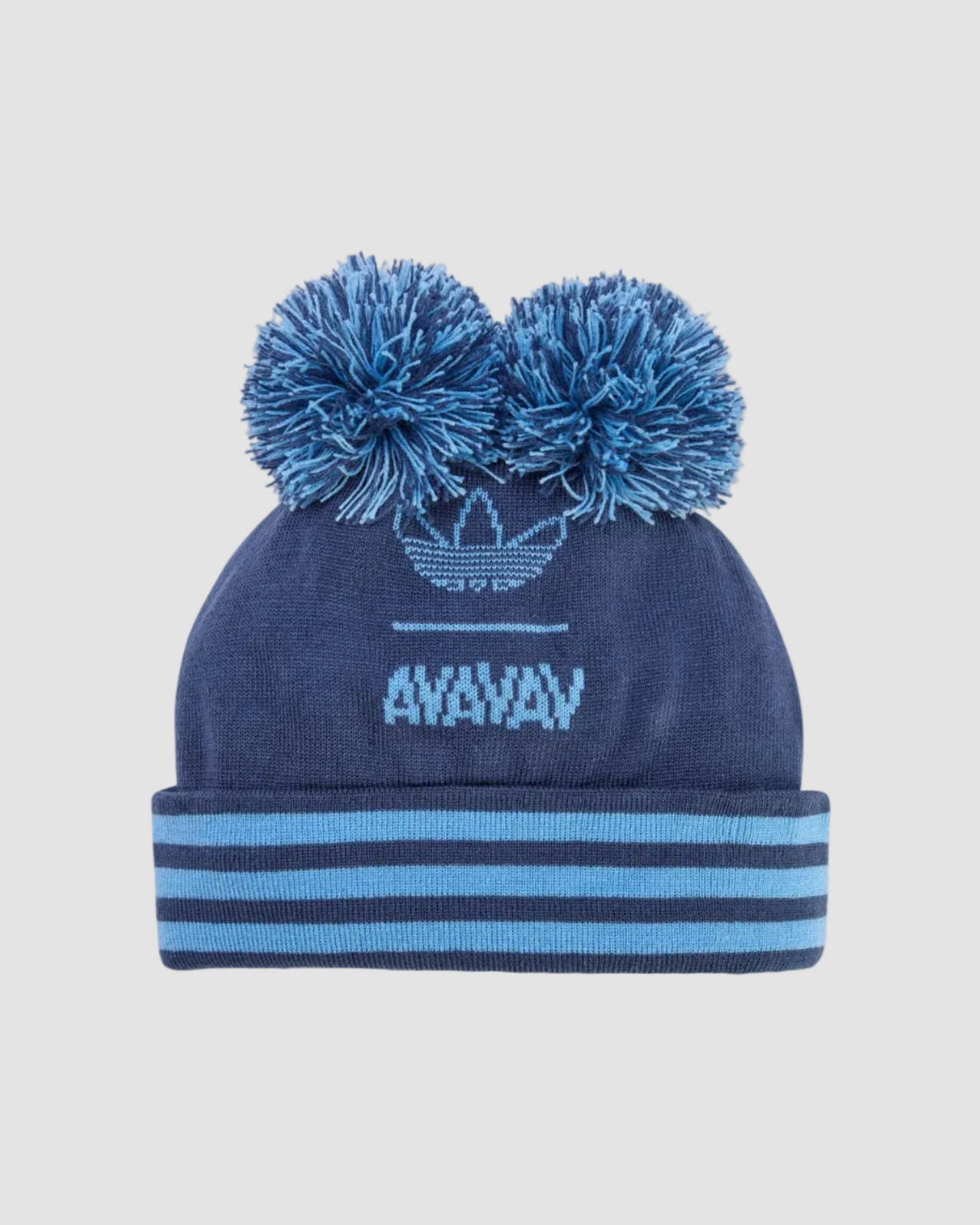 Pom Pom Beanie - Adidas X Avavav - Night Marine / Light Blue