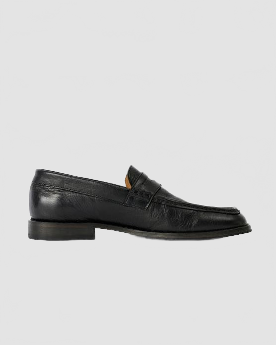 Mocassins Light - Our Legacy - True Dyed Black Leather