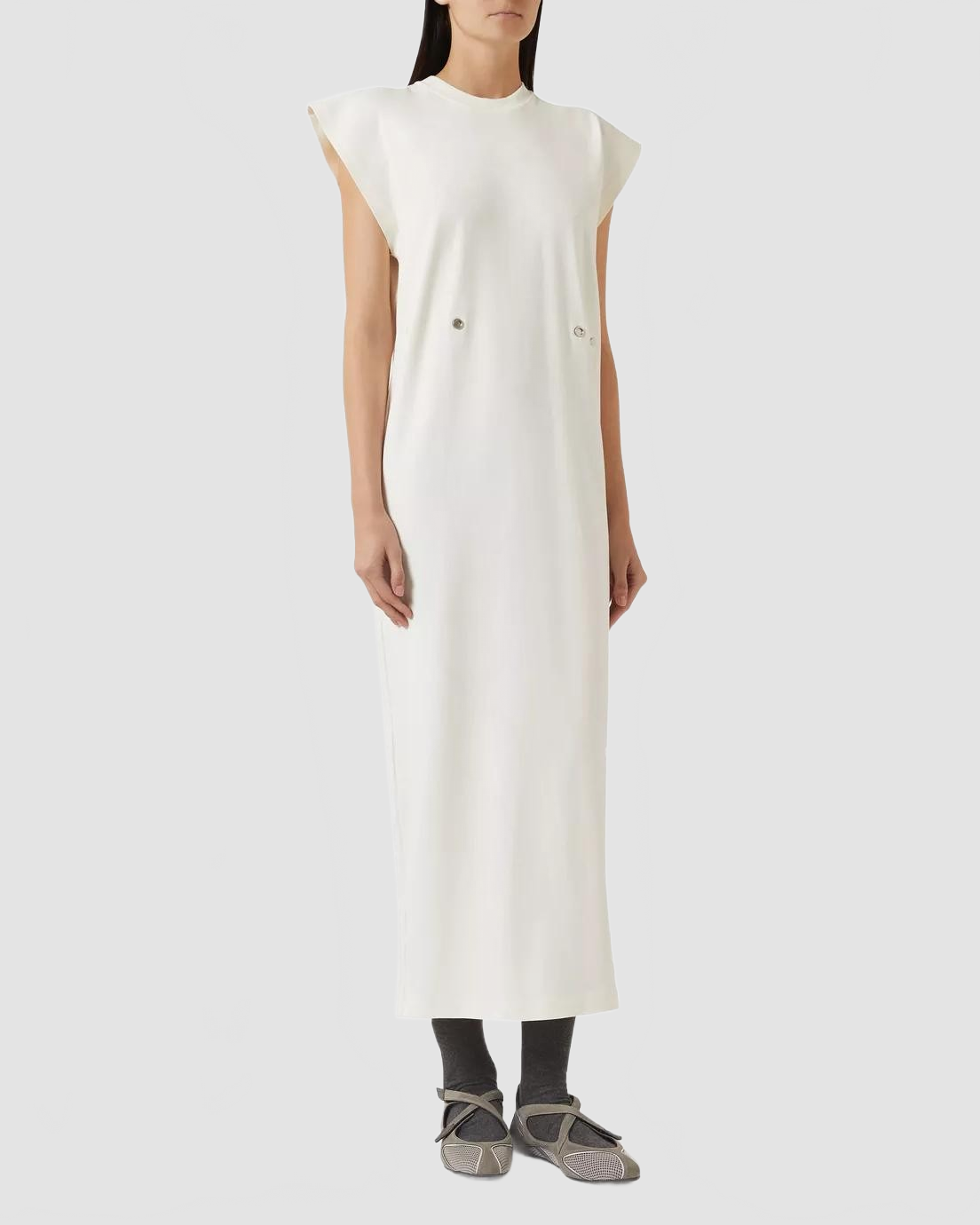 Zero Waste Adjustable Dress - Coperni - White