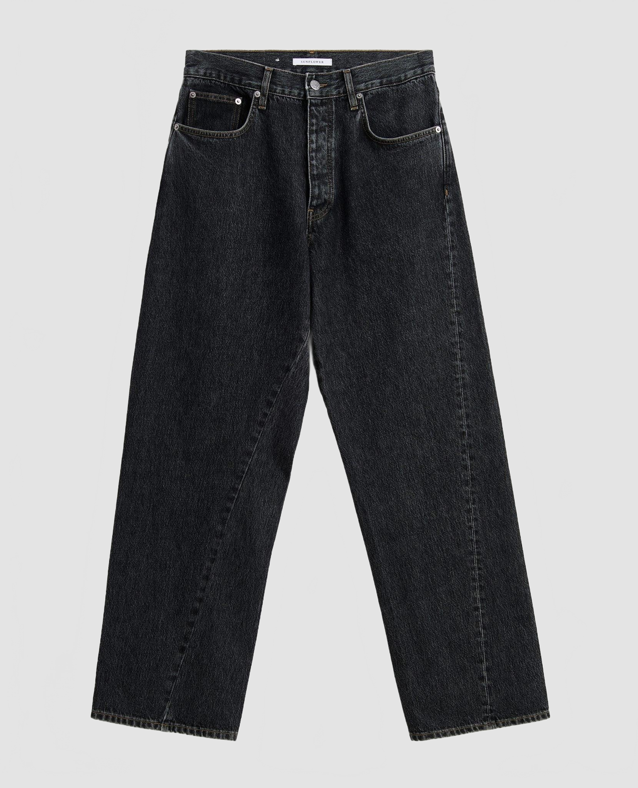 Wide Twist - Sunflower - Black Stone