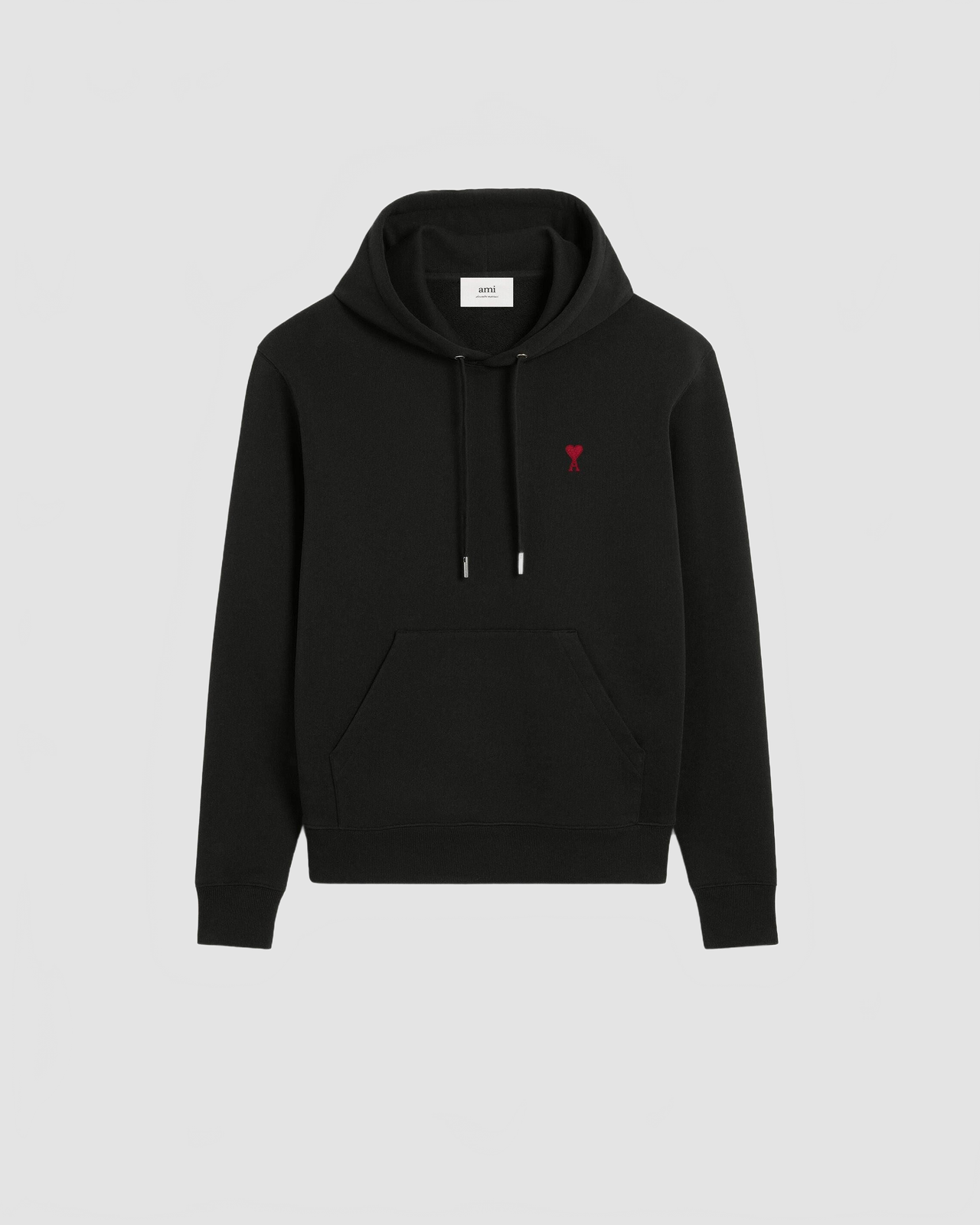 Hoodie Ami De Coeur Rouge - Ami - Noir