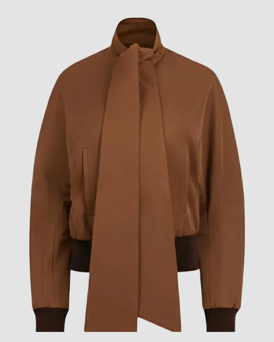 Blouson Ottoman A Echarpe - Nina Ricci