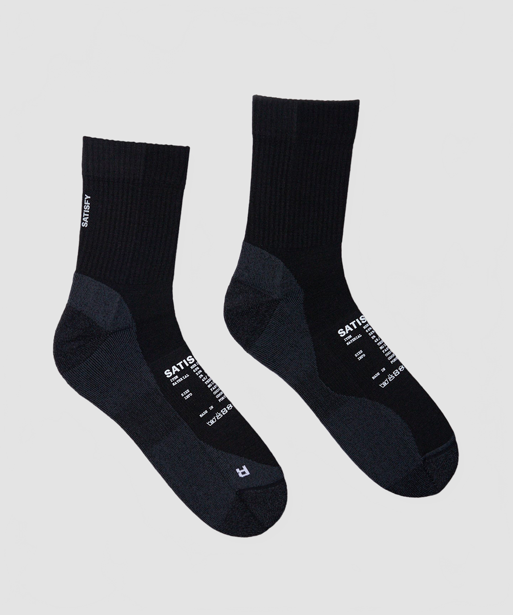 Chaussettes Merino Nylon Tube noir