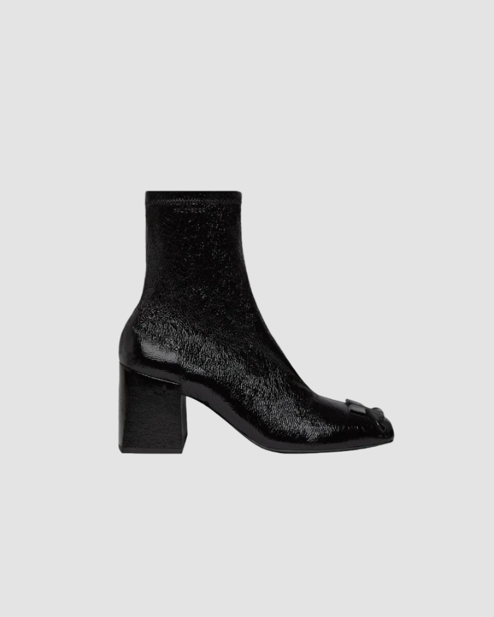 Bottines Réédition en vinyle noir