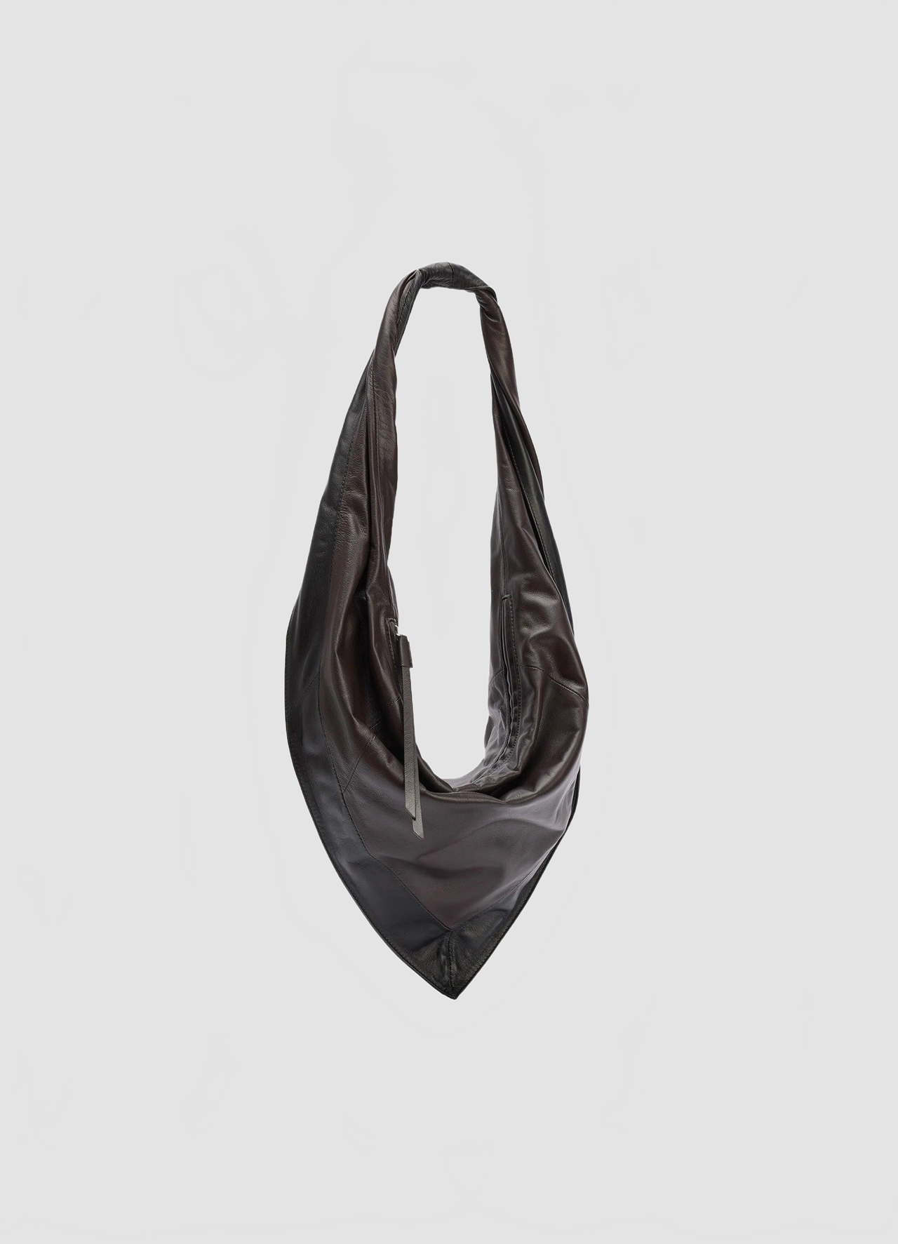 Scarf Bag Small - Lemaire - Black / Dark Chocolate
