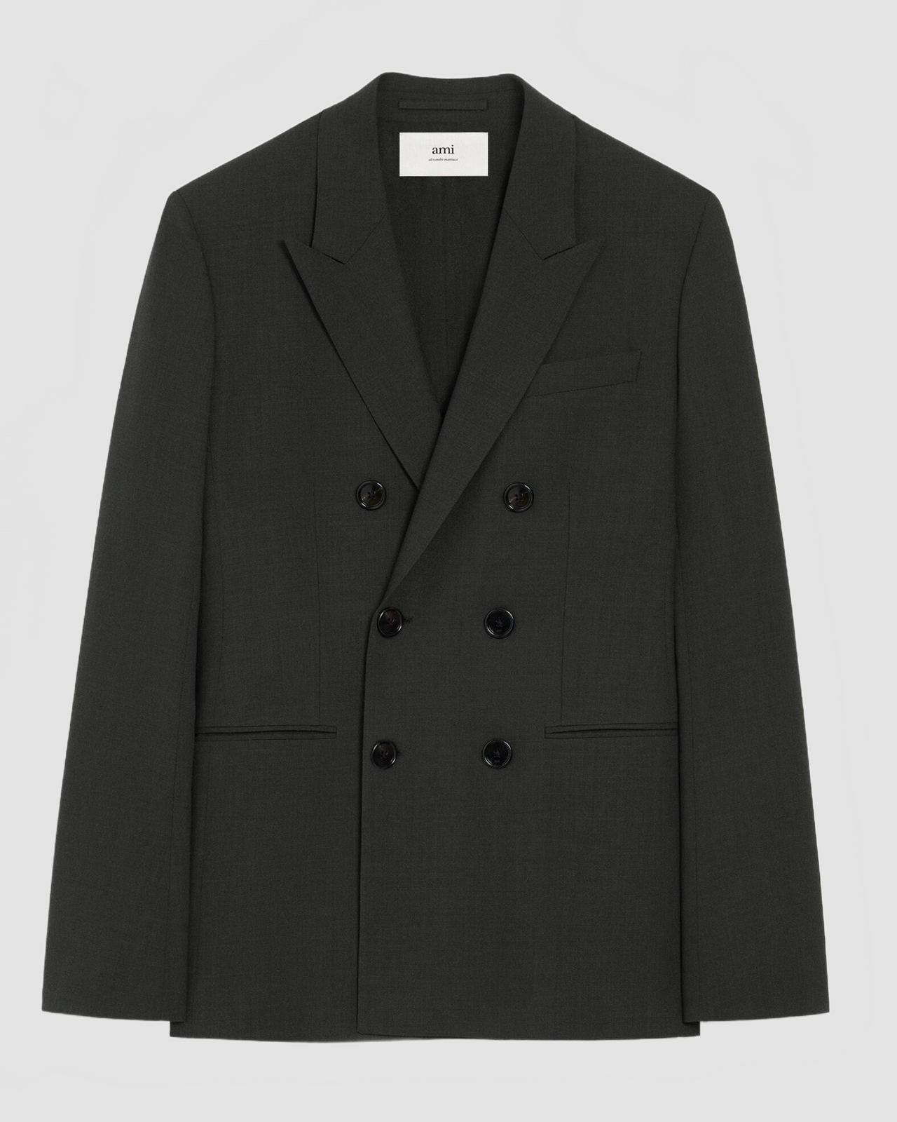Veste Loose Croisée - Ami - Anthracite
