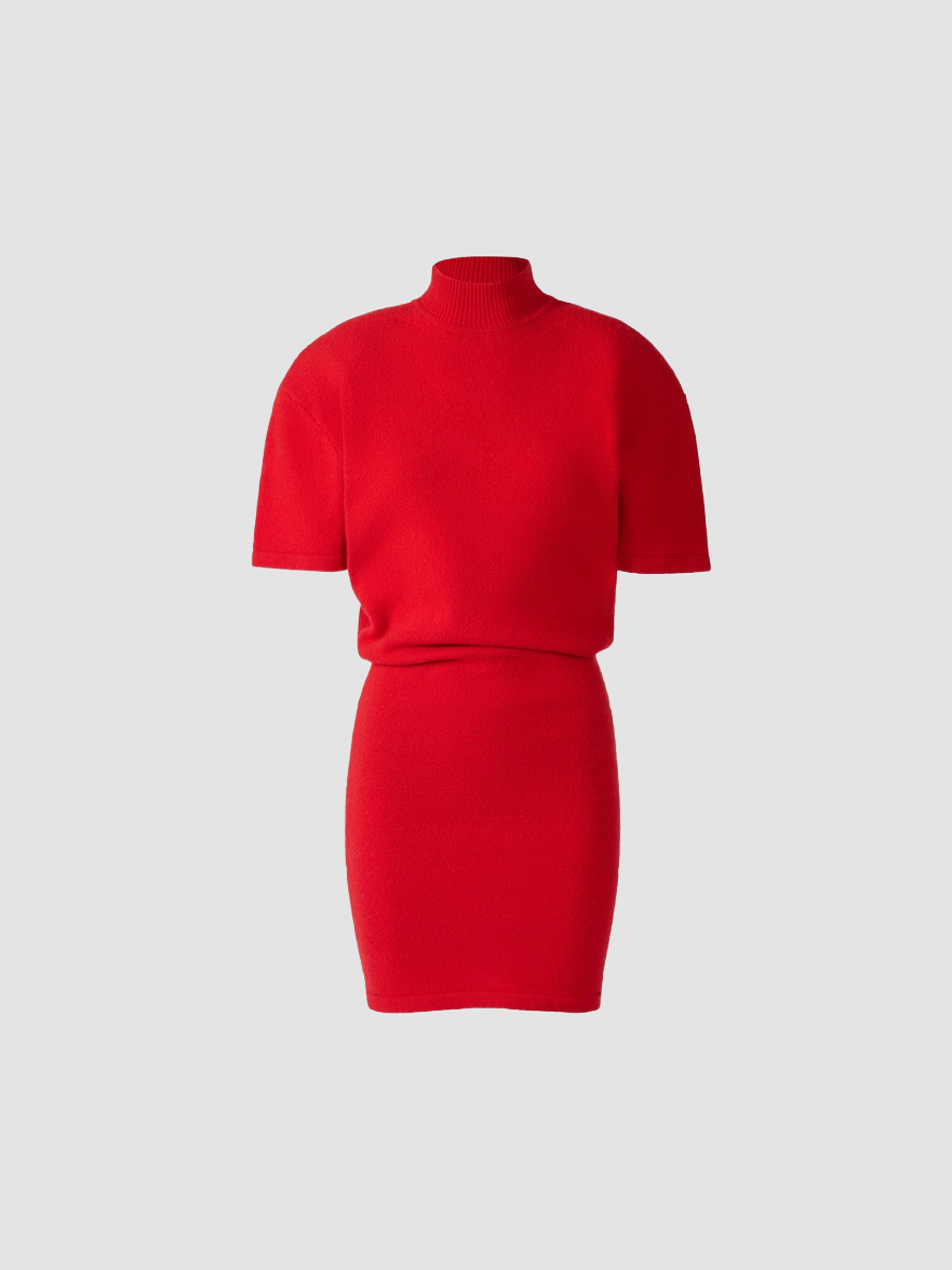 fitted lace wedding dress Castagna Knit Dress - Jacquemus - Red
