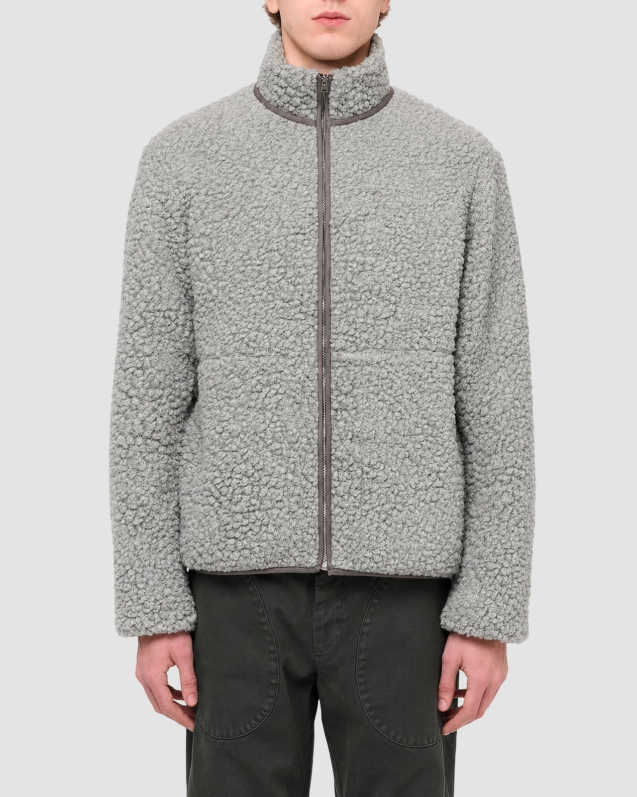 river wool fleece jacket ranra steeple grey 3