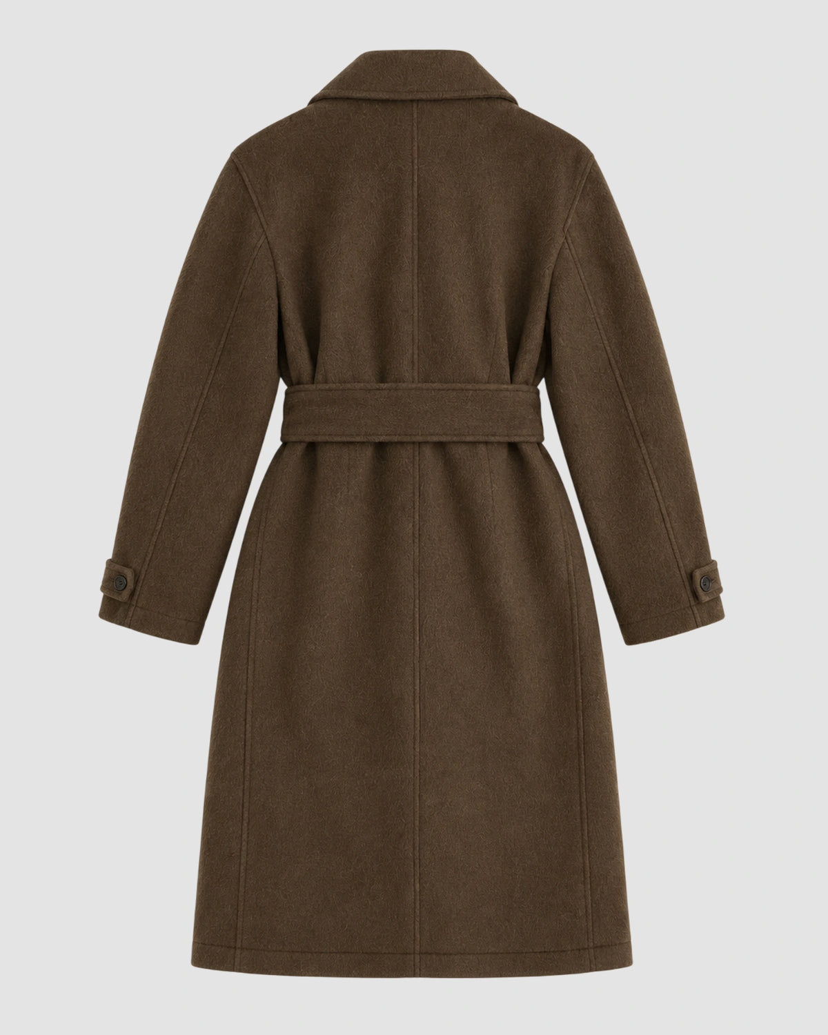 shaped wrap coat lemaire mud 2