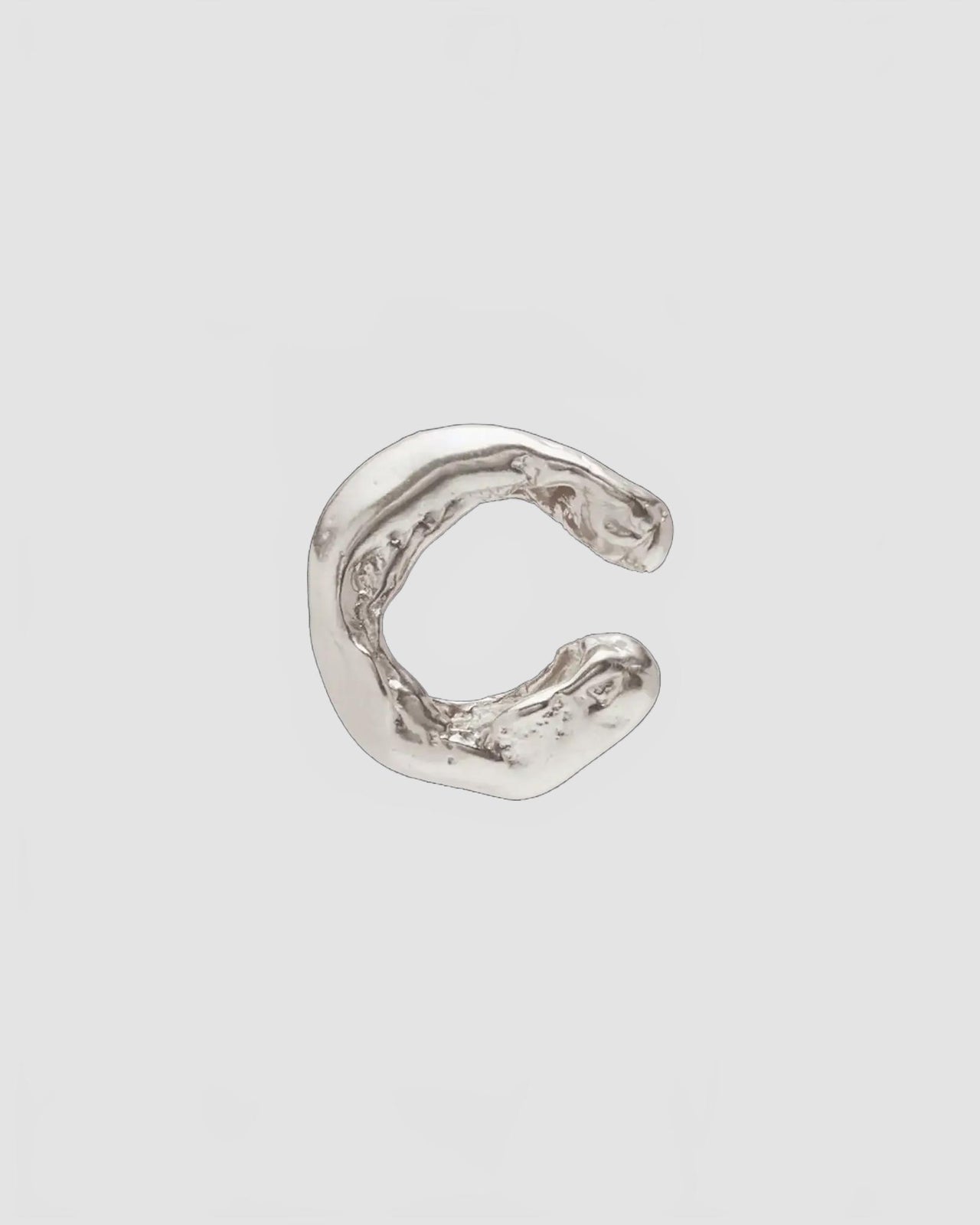 simuero earring earcuff silver 3