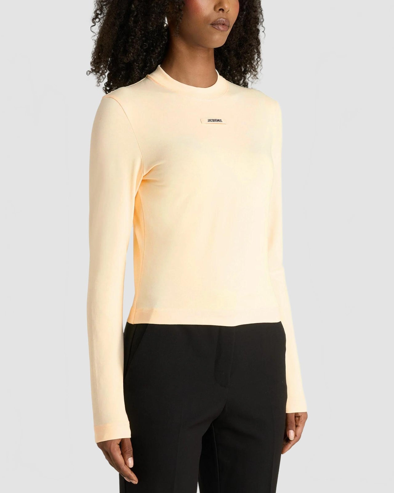 t shirt le t shirt gros grain logo droit en coton 1