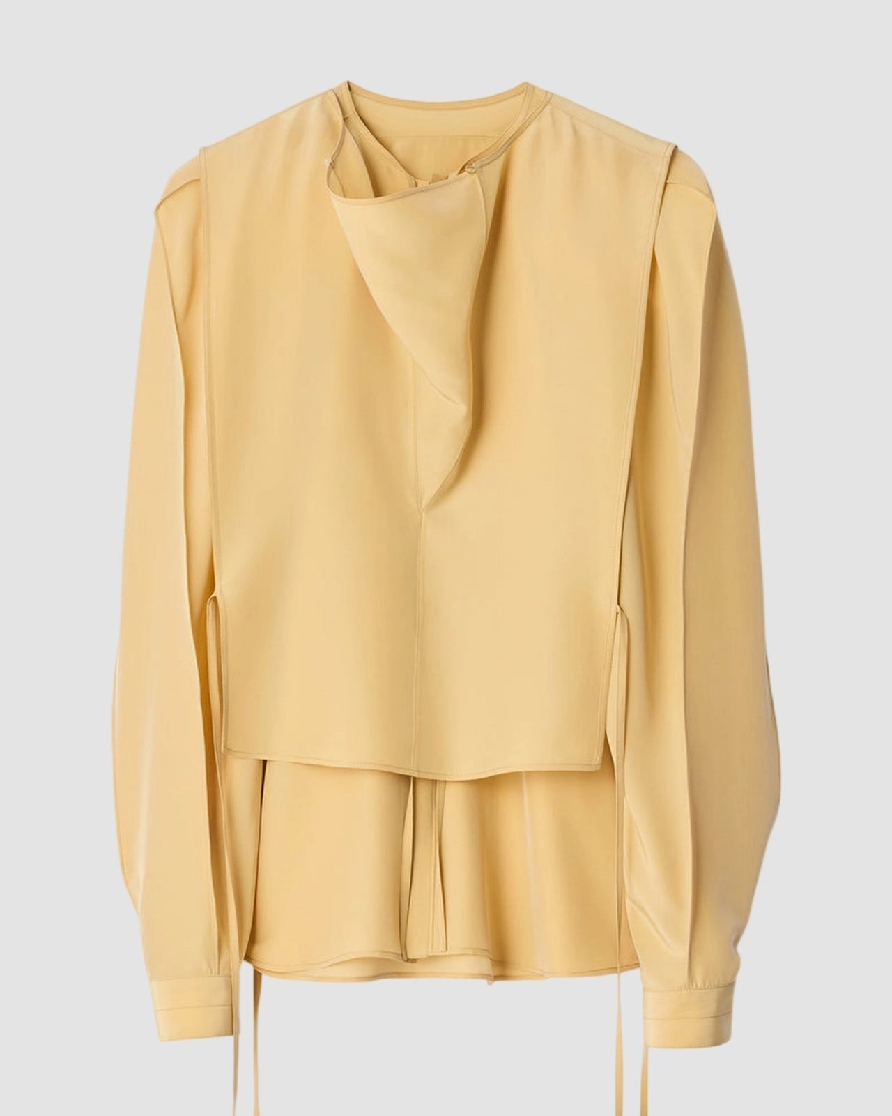 two layers blouse lemaire custard 1