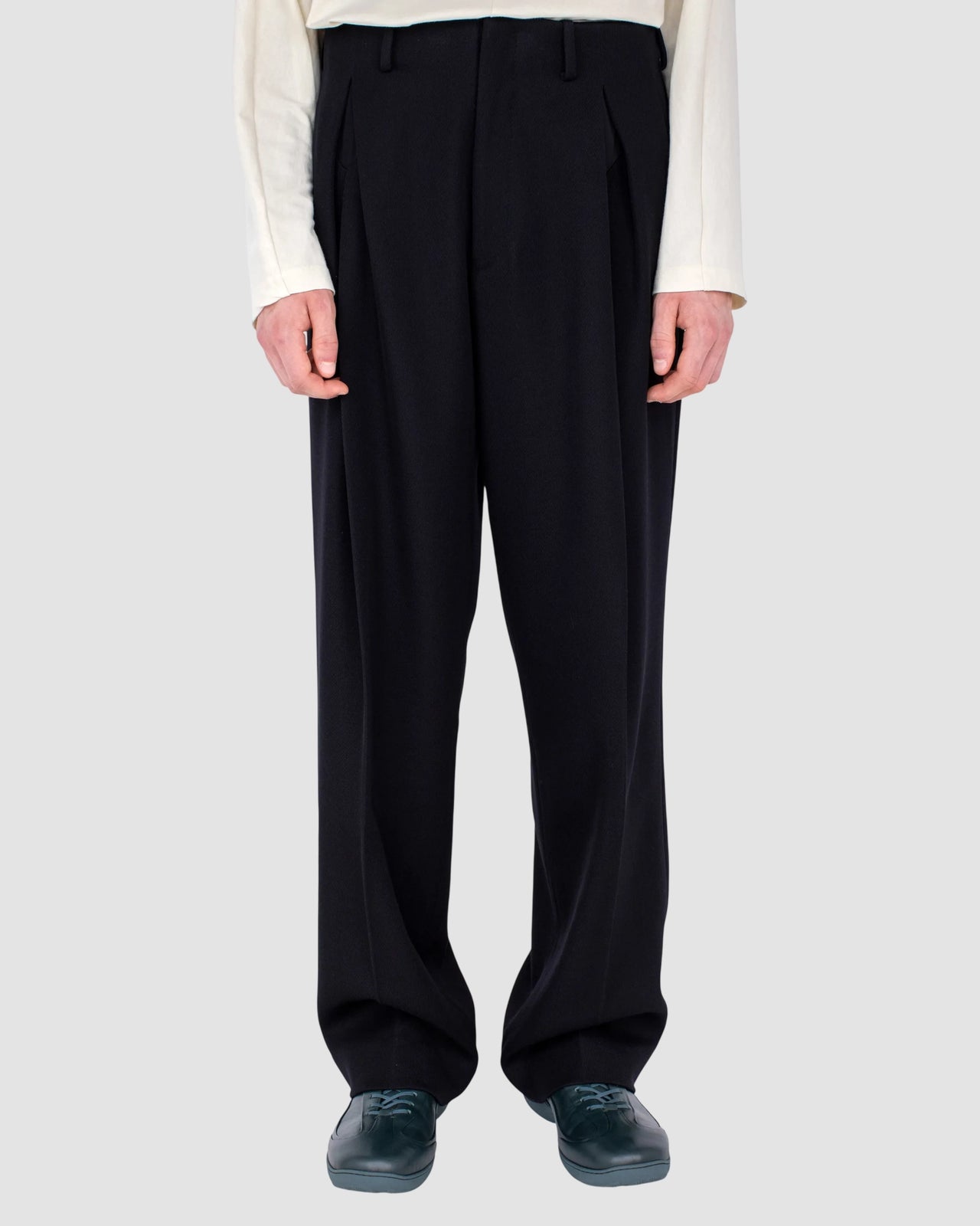 votive trousers kiko kostadinov jet black 1