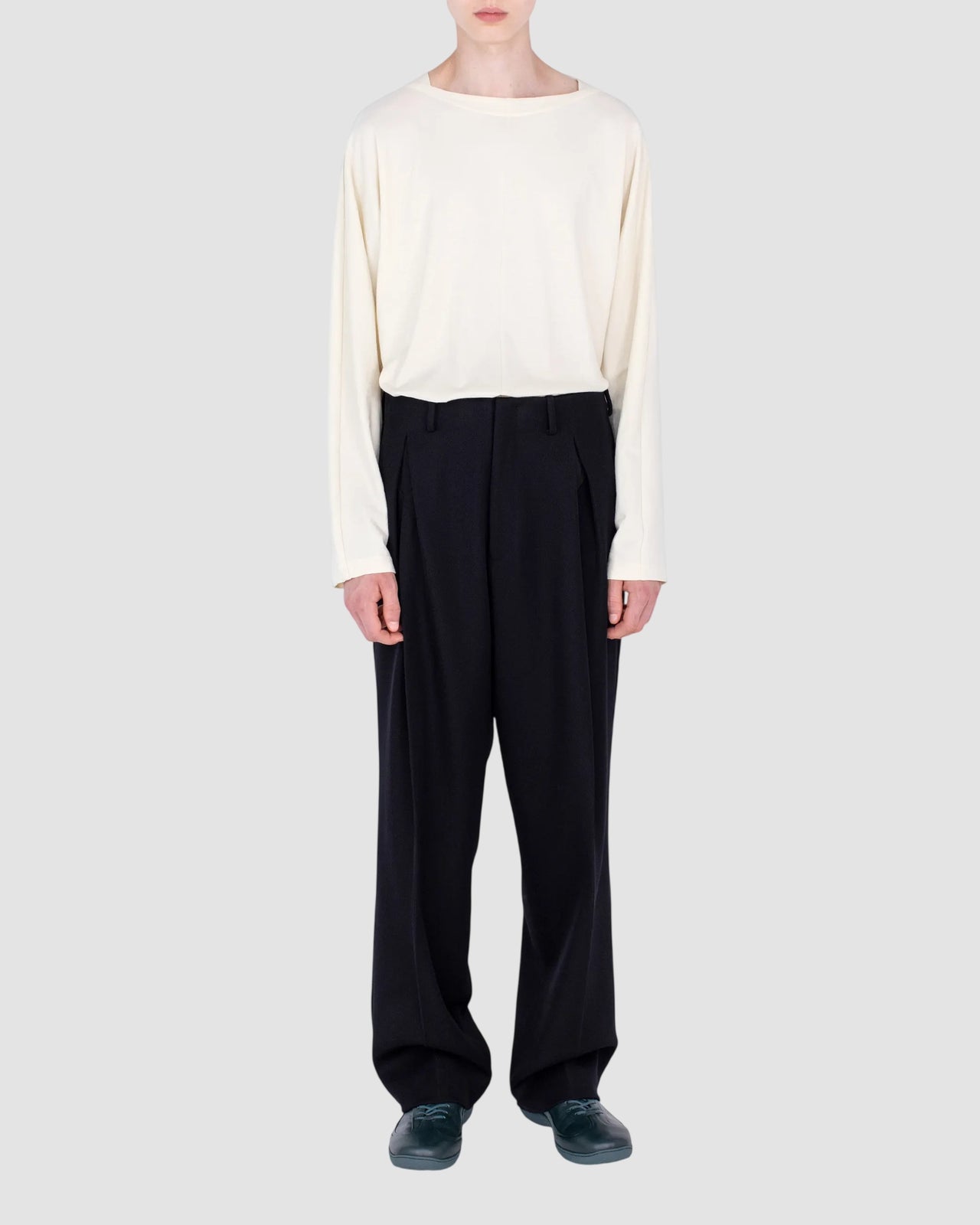 votive trousers kiko kostadinov jet black 2