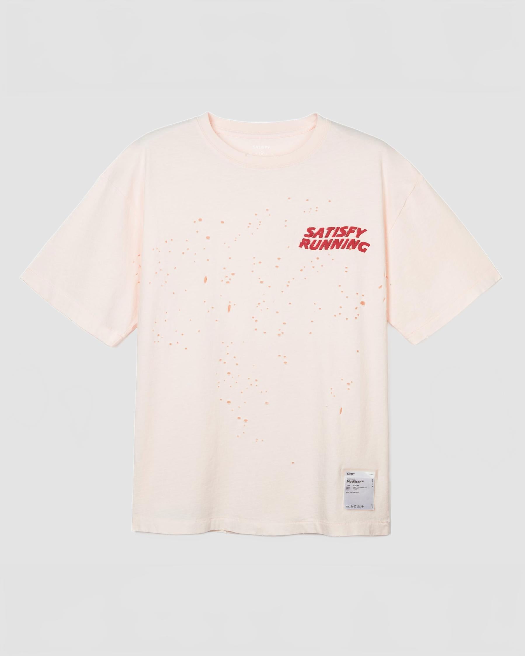 11006 21E08 moth tech t shirt sunbleached rosewater front