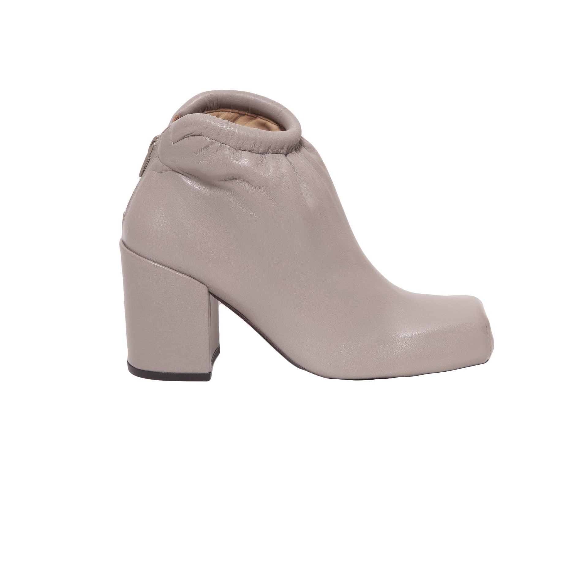 Aalto Chunky Ankle Boots with Gathering