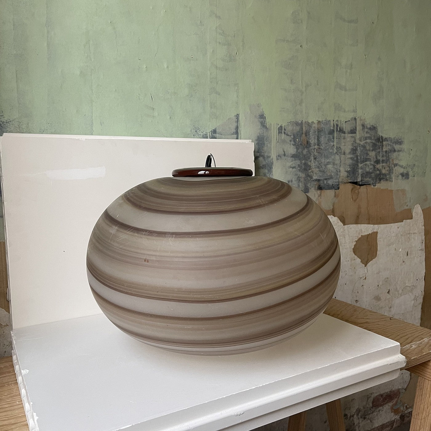 Gaetano Sciolari Murano ceiling Lamp circa 1970