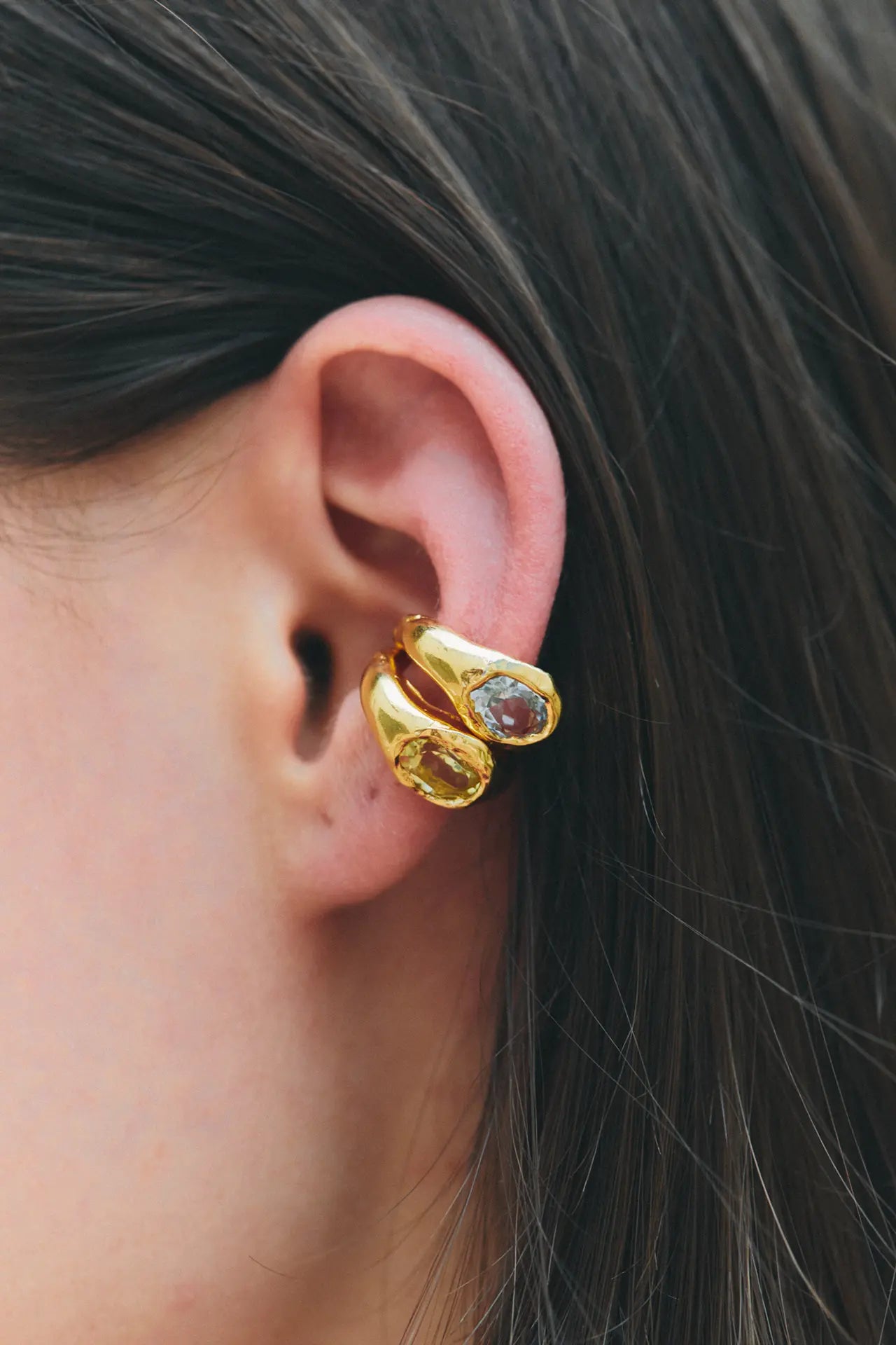 25 lacosta earcuff faro gold simuero