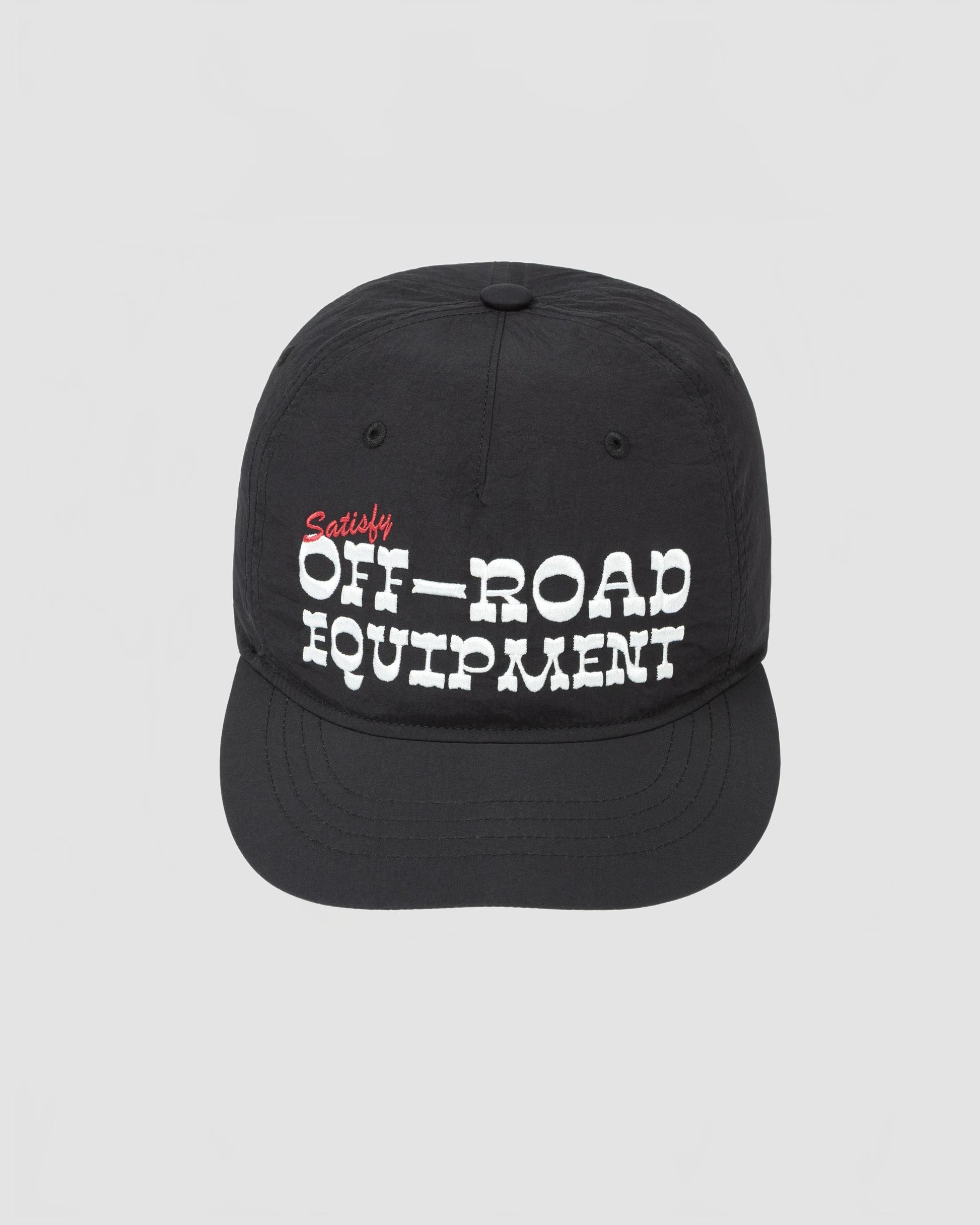 31015 00018 flitesilk 5 panel pinch cap black front noshadow