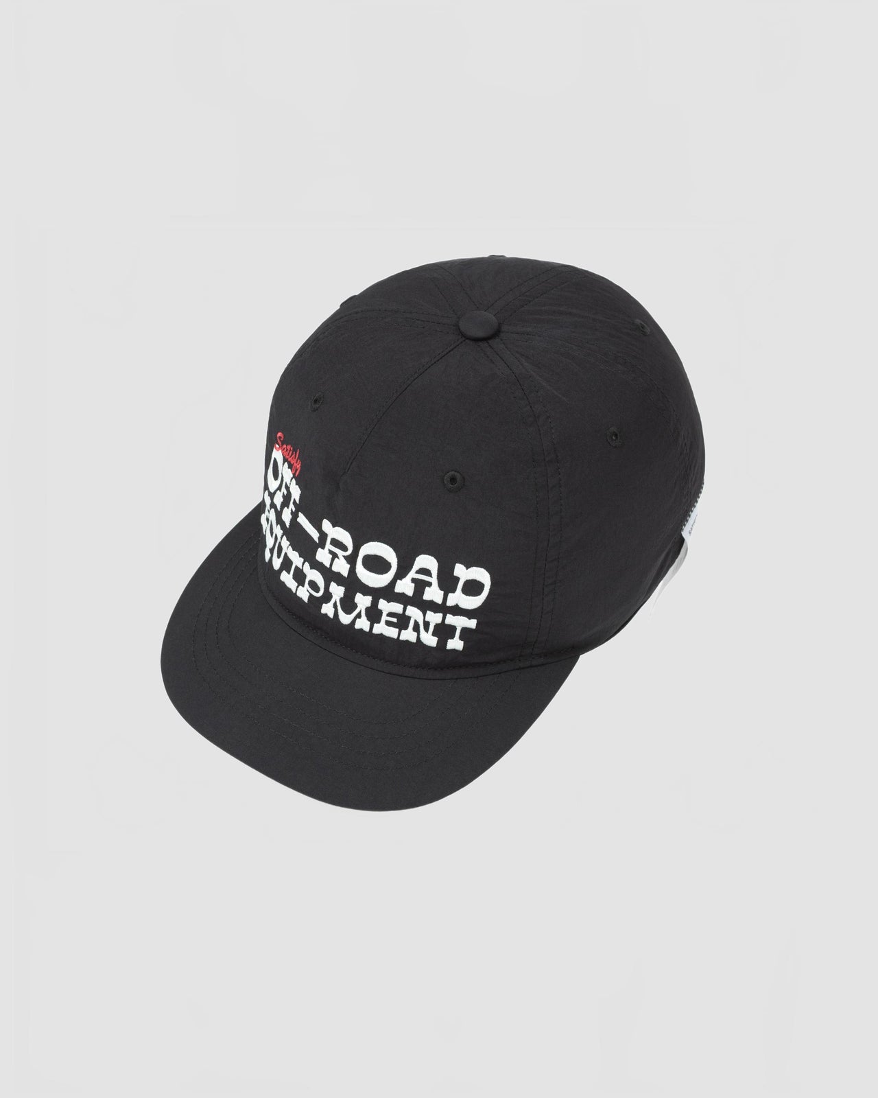 31015 00018 flitesilk 5 panel pinch cap black frontside noshadow