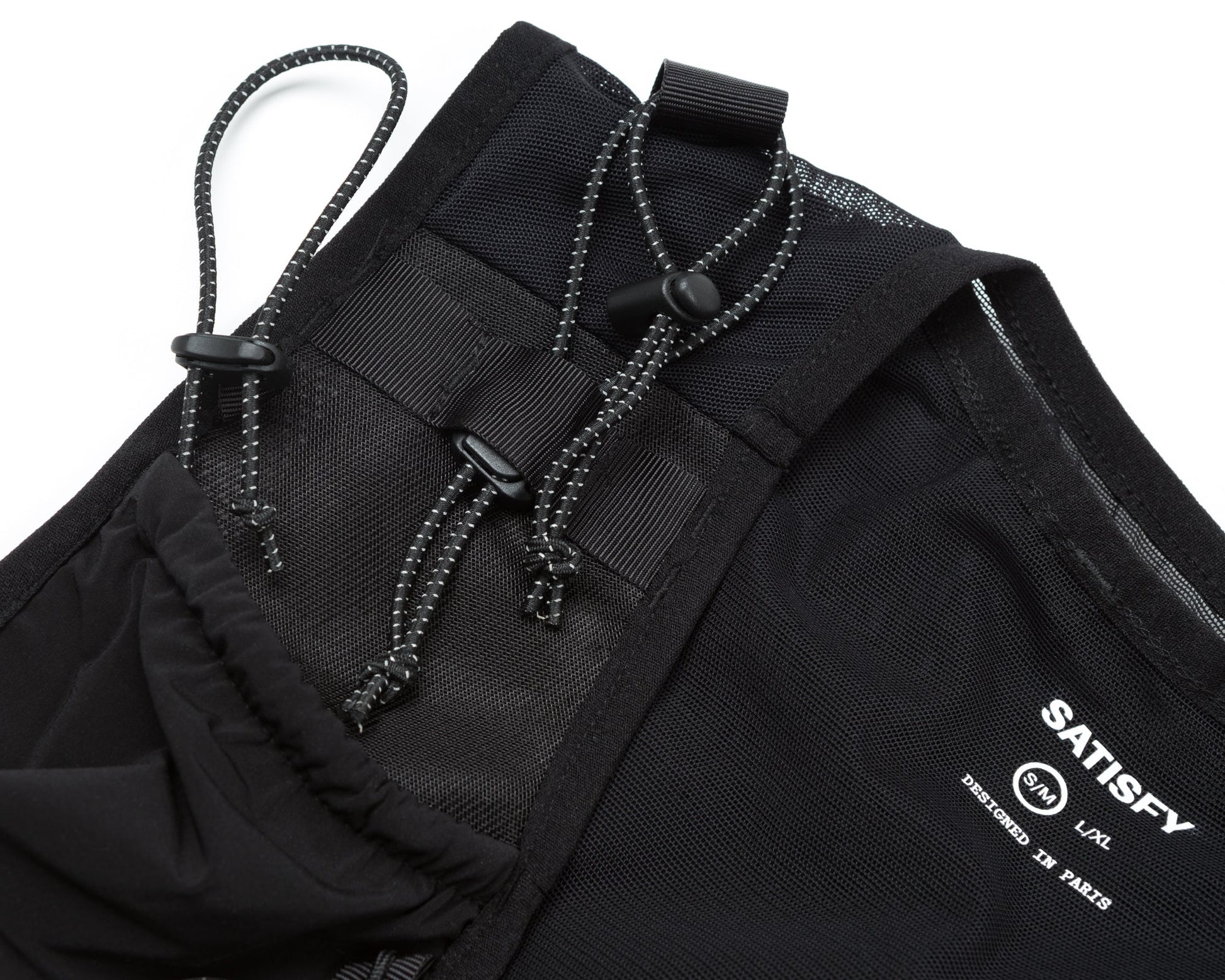 34005 BK SA justice cordura 5l hydration vest black focus2