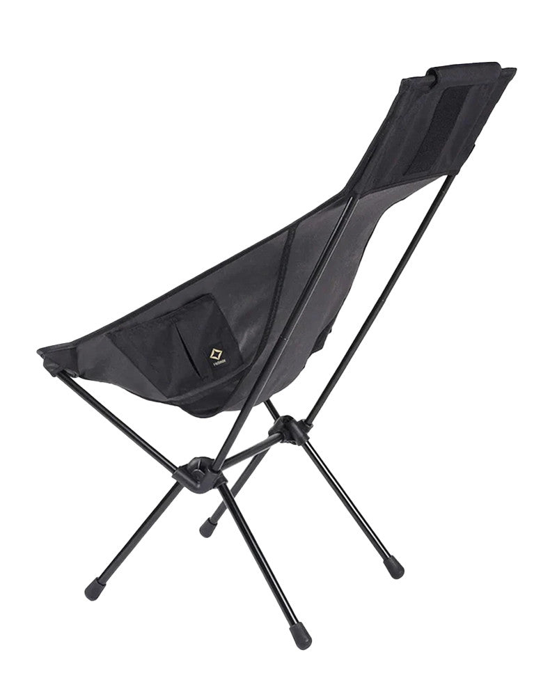 Chaise de soleil Tactical noir