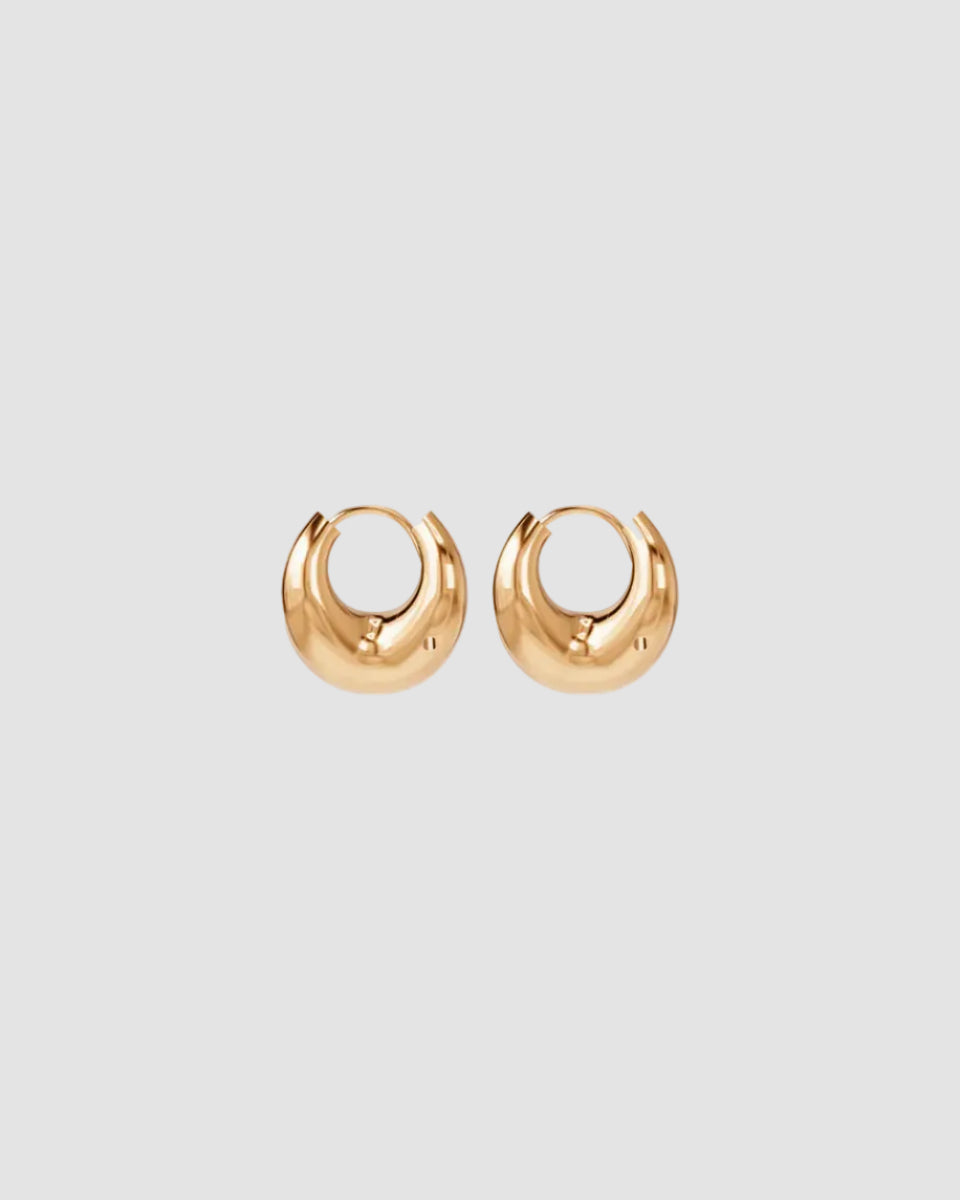 Boucle d'oreille Lips vermeil