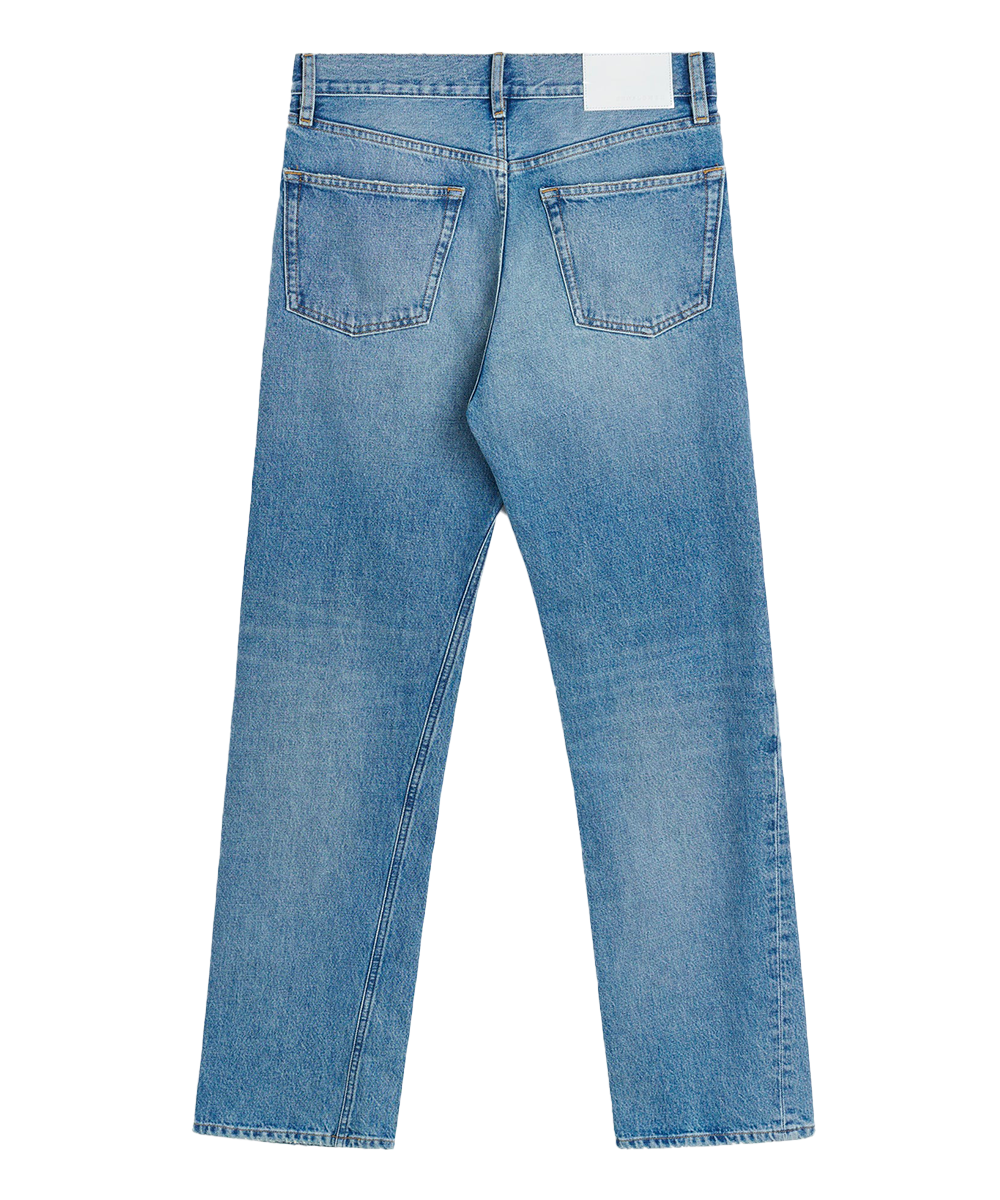 Pantalon Straight Twist denim vintage naturel