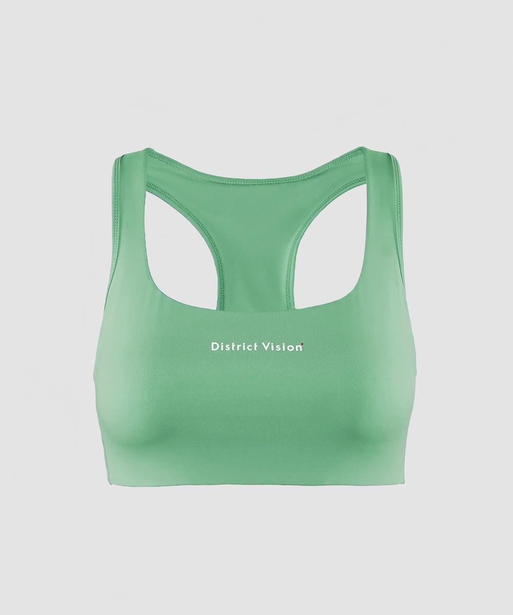 Brassière à double épaisseur menthe
