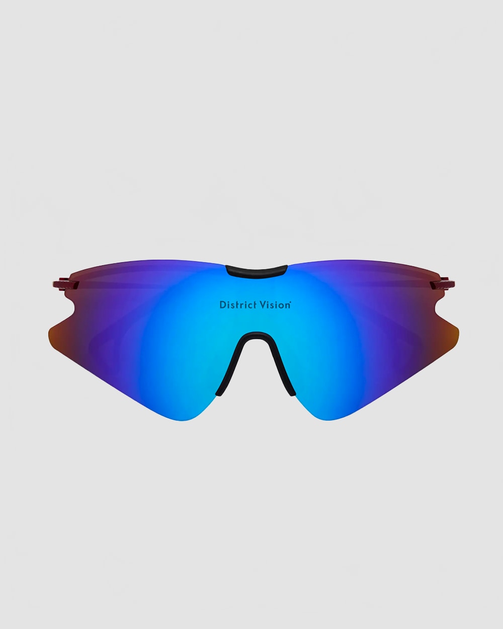 Lunettes de soleil Kohei Aero Blade Oxblood/D+ miroir bleu