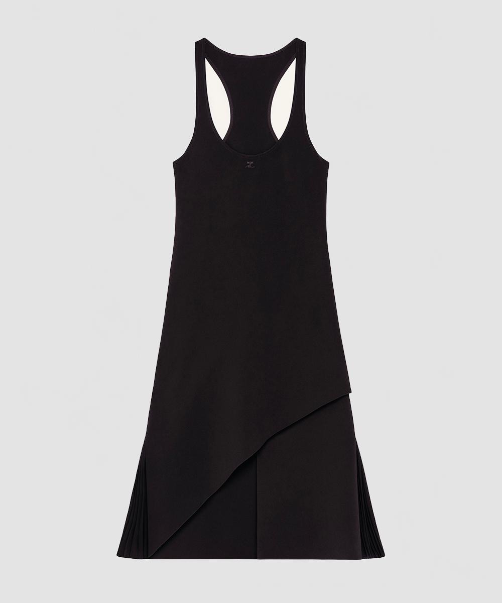 Robe Infini à volants noir