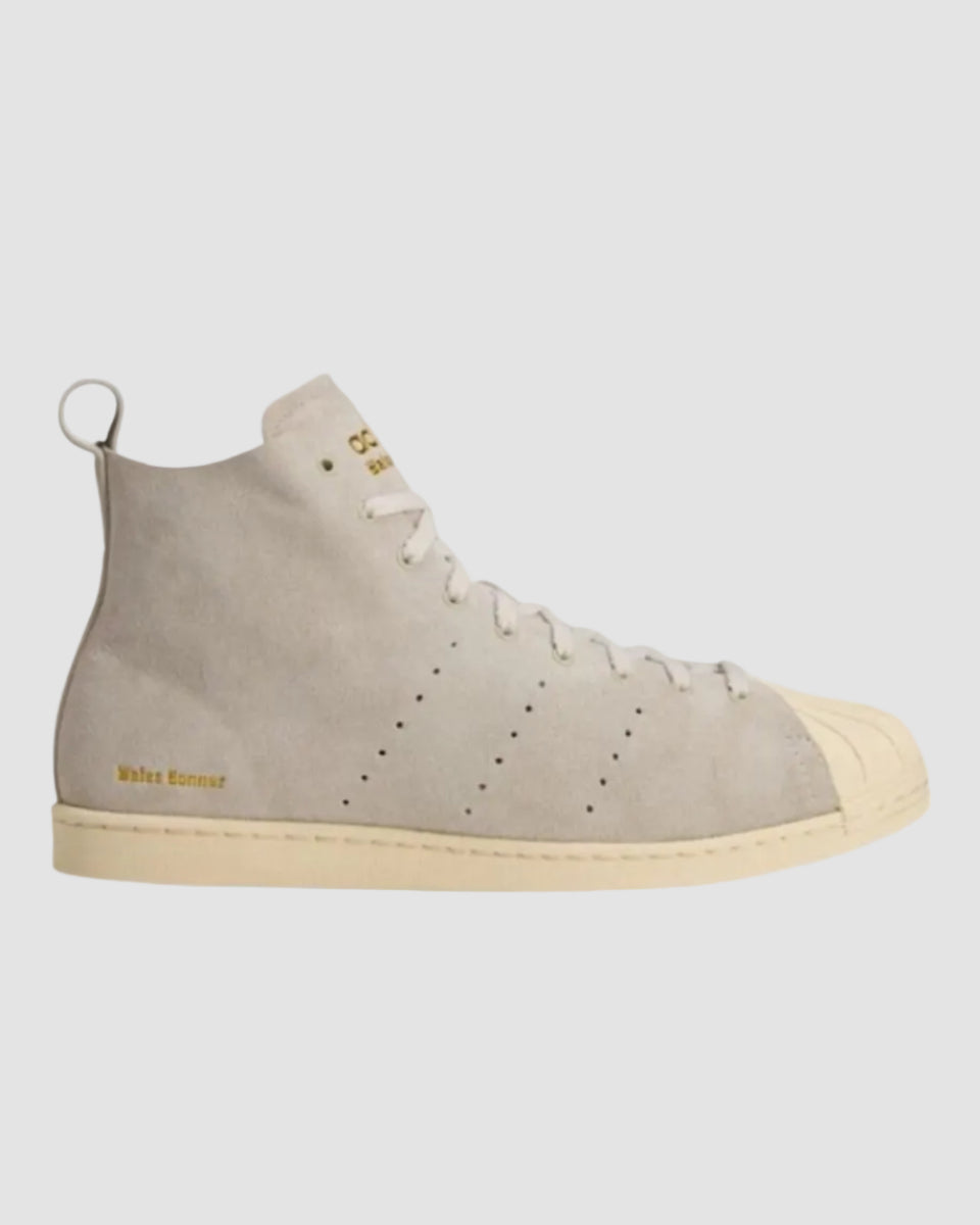 x Wales Bonner Superstar Hi supplier color/ cream white/ gold met