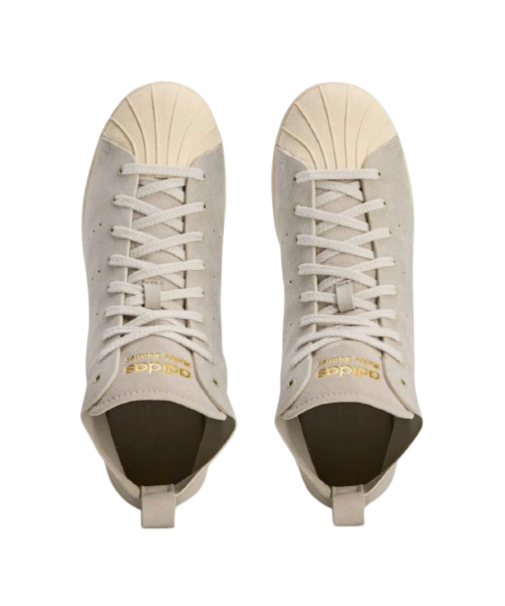 x Wales Bonner Superstar Hi supplier color/ cream white/ gold met