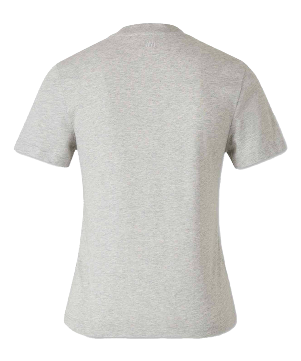 T-shirt ADC cropped gris chiné