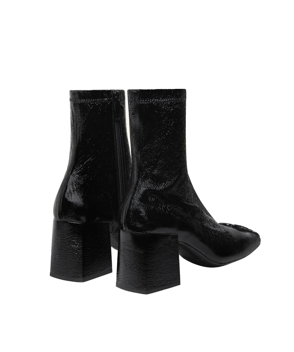 Bottines Réédition en vinyle noir