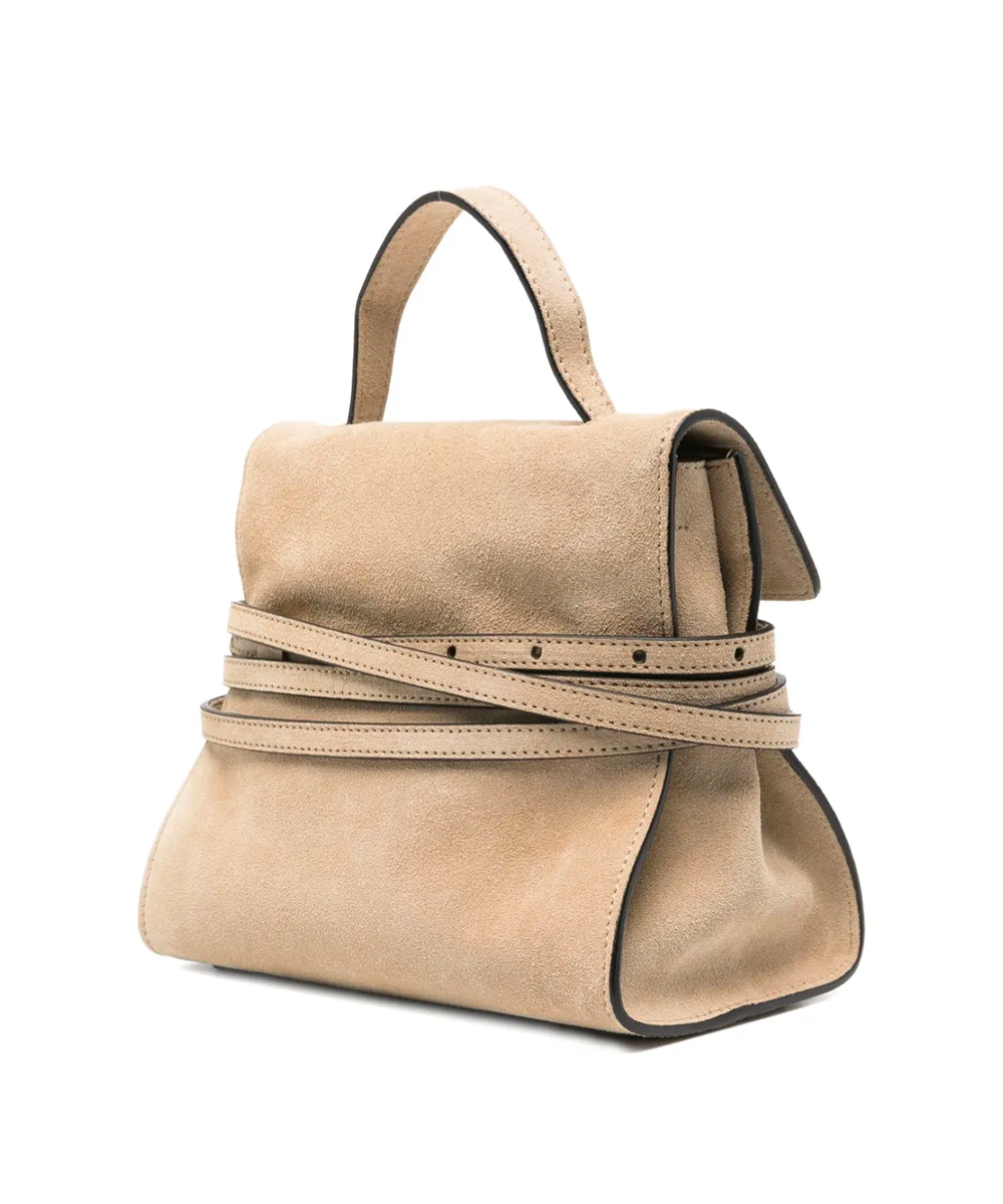 Tie Me small Bag beige