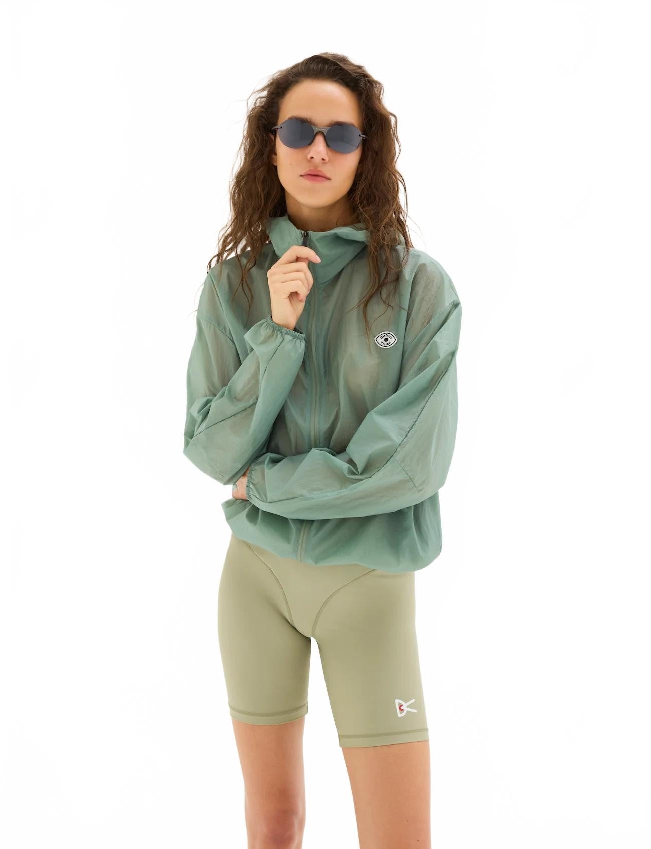 7in Pocketed Half-tights - District Vision - Ash