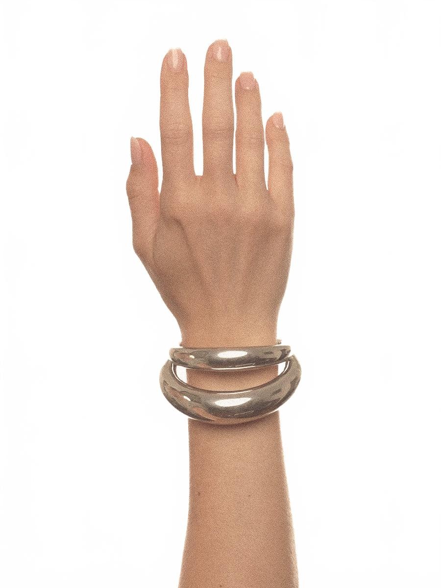 Blow Up Wrist Cuff - Panconesi - Silver