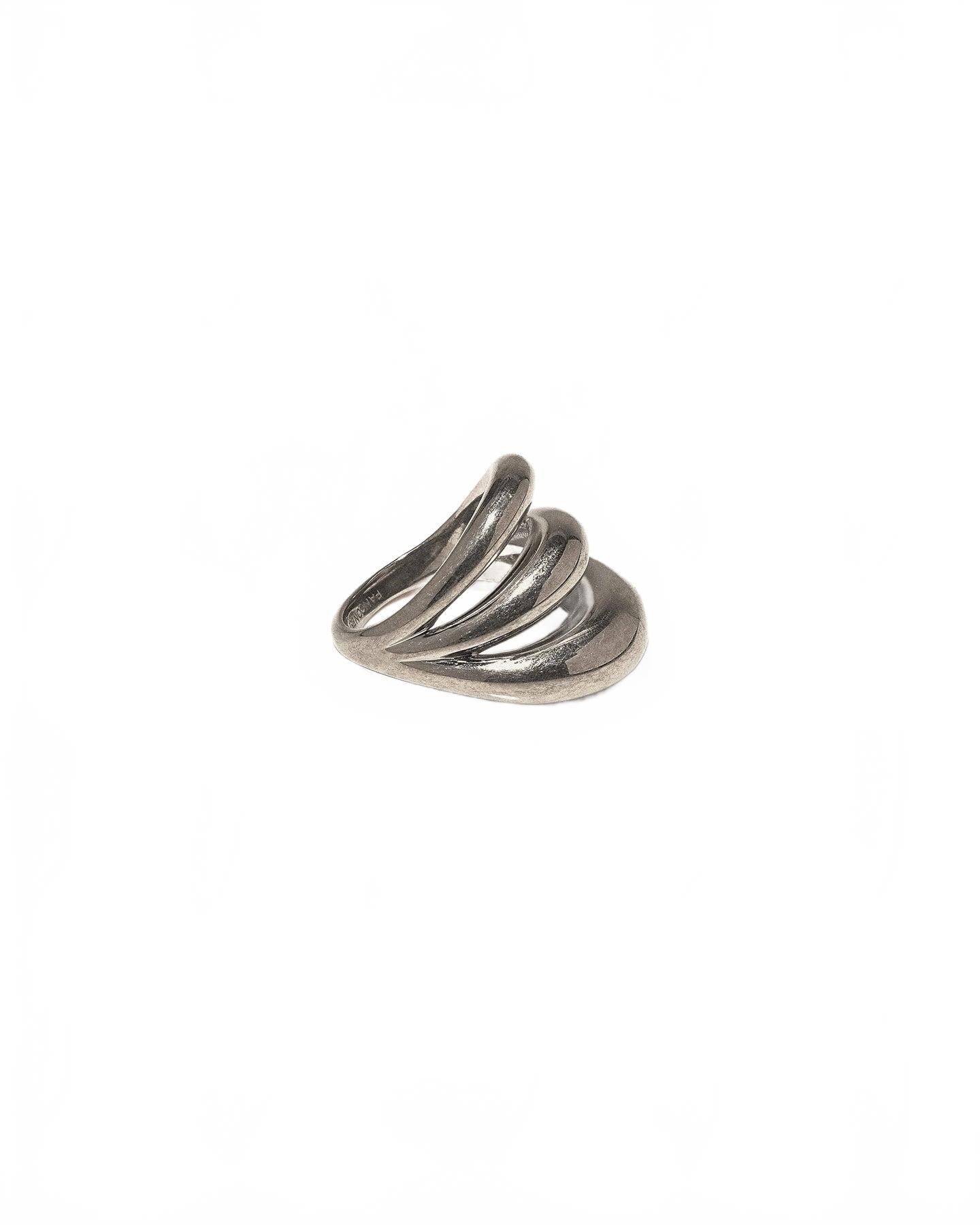 Triptych Blow Up Ring - Panconesi - Silver