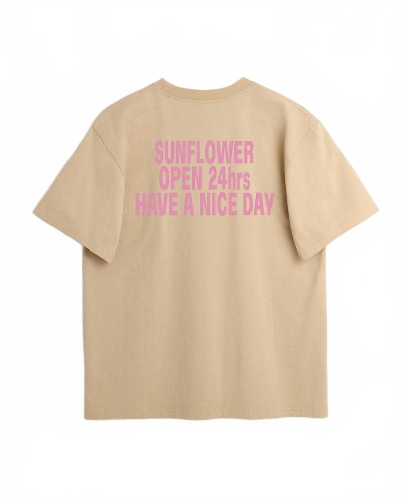 Easy Hours Tee - Sunflower - Beige