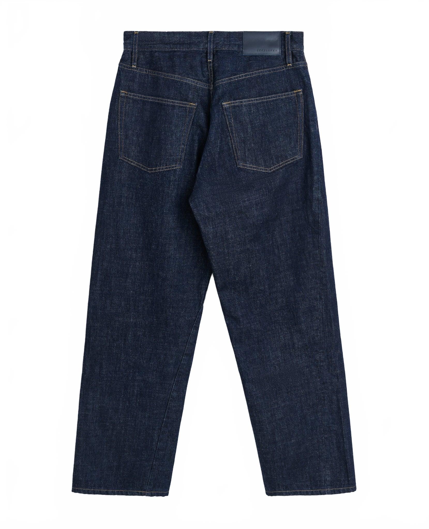 Wide Twist - Sunflower - Simple Rinse Blue