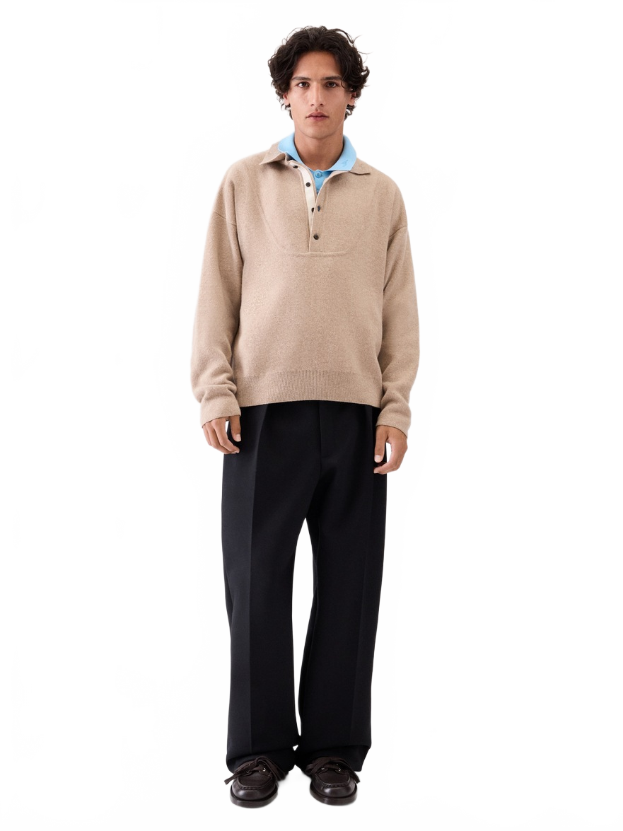 La Maille Vareuse Pallone - Jacquemus - Beige