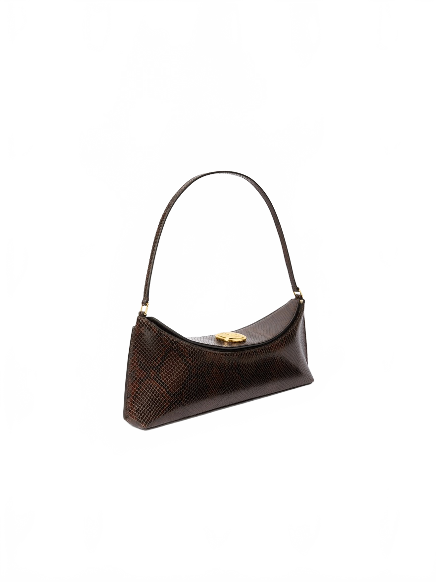 La Pochette Ovalo - Jacquemus - Dark Brown