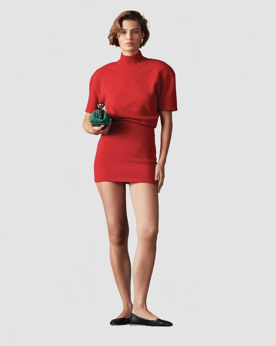the castagna knit dress Women's The Castagna knit dress | JACQUEMUS