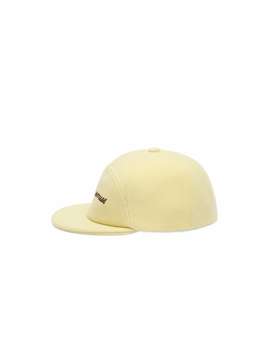 The Lana Cap - Jacquemus - Pale Yellow - JoggingJogging The Lana Cap - Jacquemus - Pale Yellow - JoggingJogging