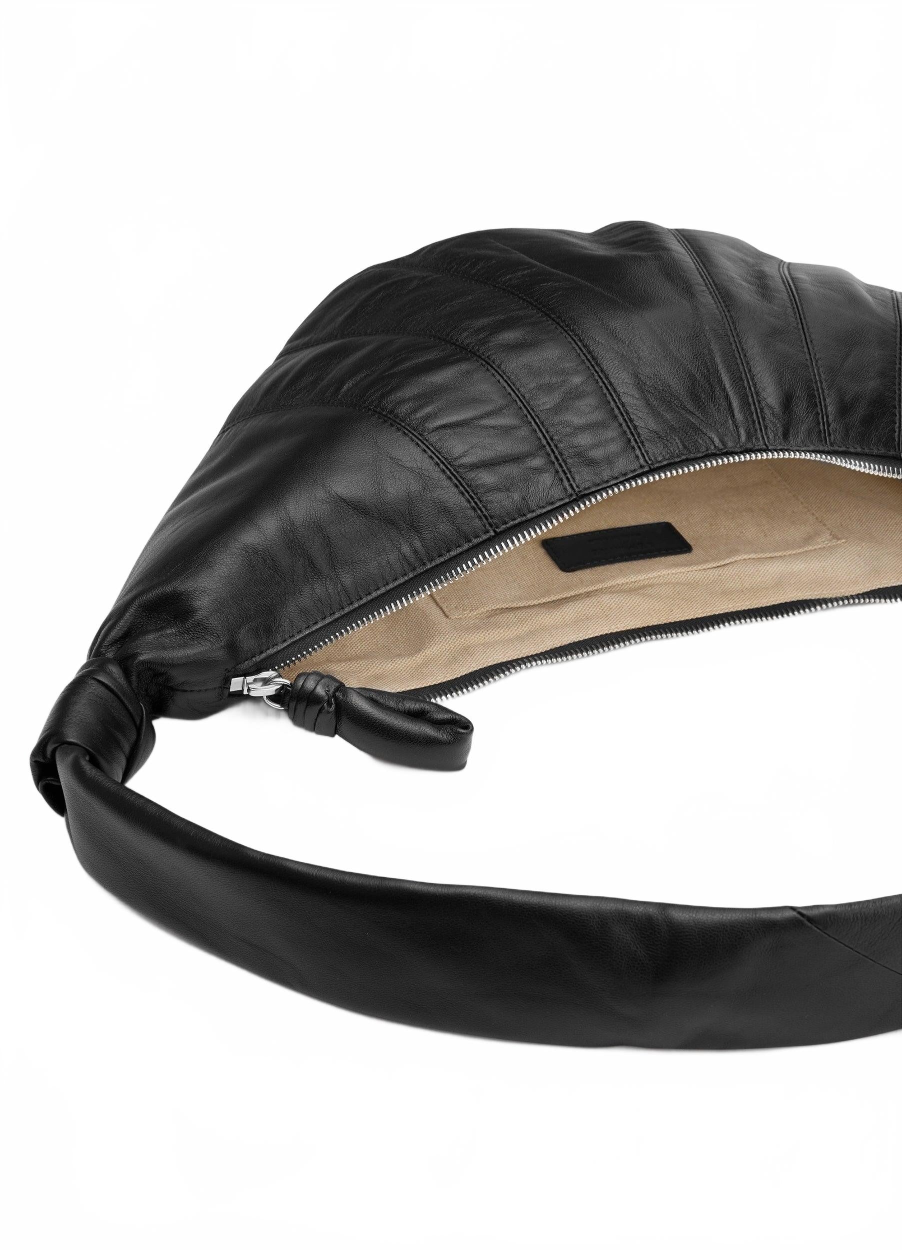 Sac Croissant Moyen - Lemaire - Noir